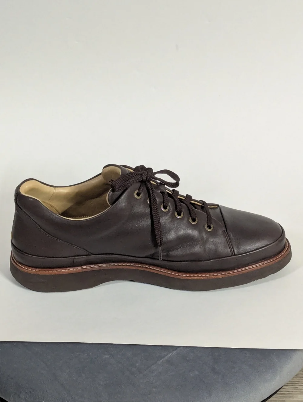 Samuel Hubbard Men's Brown Leather Lace-Up Casual Shoe Sz 11